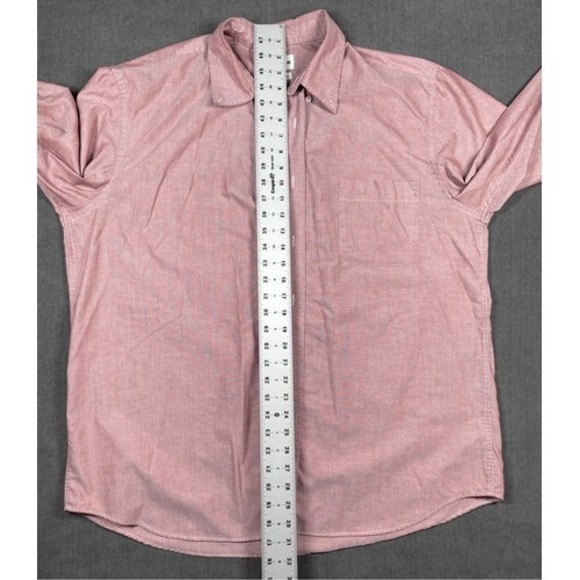 Saddlebred Button Down Shirt Mens Size 17.5 32 33 Office Minimalist Preppy‎ - Picture 6 of 7